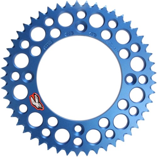 Renthal Sprocket - Husqvarna - Blue - 49-Tooth | 441U-428-49GPBU
