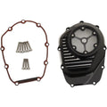 Roland Sands Design Cam Cover Clarity Contrast Cut 17+M8 | 0177-2065-BM
