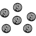 Roland Sands Design Rsd Badge Stickers - 6 Pack | 0208-2071