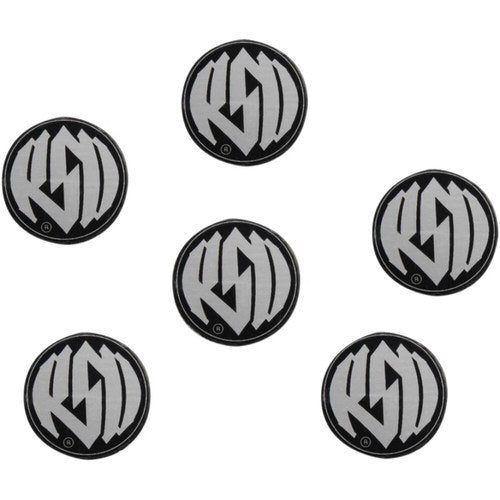 Roland Sands Design Rsd Badge Stickers - 6 Pack | 0208-2071