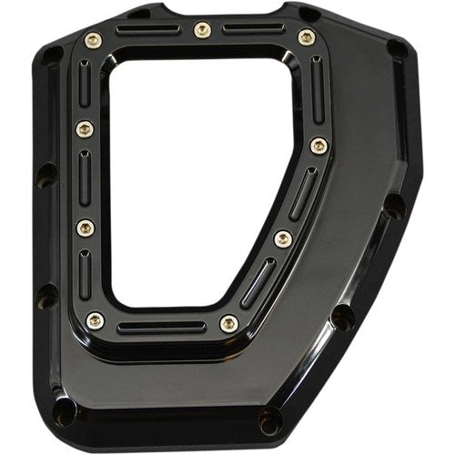 Trask Assault Cam Cover - Black - Twin Cam | TM-017BK