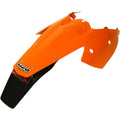 UFO Enduro Rear Fender with Light - '98-'20 KTM Orange | KT03081-127