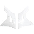 UFO Radiator Covers - CRF450RX - White | HO04683-041