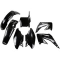 UFO Replacement Body Kit - Black - '04 CR125/250 | HOKIT102-001