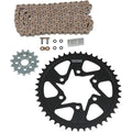 Vortex Steel Chain Kit -Gold - Kawasaki - ZX6R | CKG6349