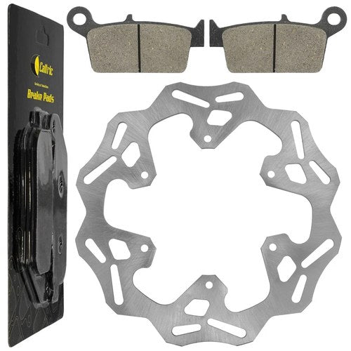 Rear Brake Rotor W / Brake Pad Fits Yamaha WR400F 1999-2000 / WR426F 2001-2002