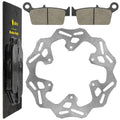Rear Brake Rotor W / Brake Pad Fits Yamaha WR400F 1999-2000 / WR426F 2001-2002