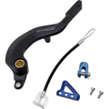 Moose Racing Rear Brake Pedal (ARM: Black / Peg: Blue) 1610-0347