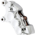Arlen Ness 6-Piston Brake Caliper - Front Left - Chrome - 11.8" | 02-214