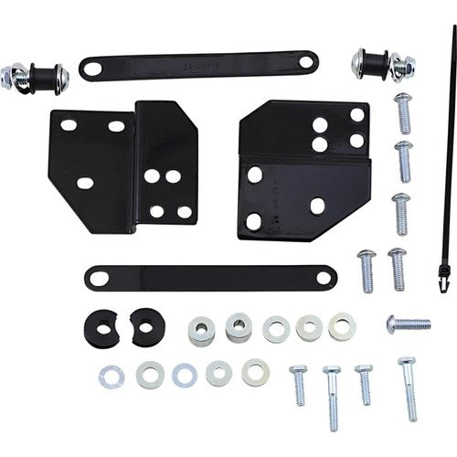 Cobra Two-Up Docking Hardware - Front (Chrome) 602-2102