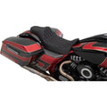 Drag Specialties Predator Iii Seat, Extended, Double Diamond -Vinyl | 0801-1260