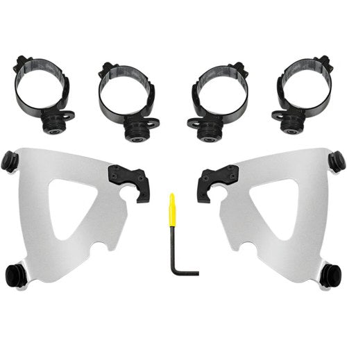 Memphis Shades Road Warrior Trigger-Lock Mount Kit - Flsb (Polished) MEK2043