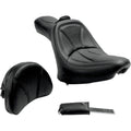 Saddlemen King 2-Up Seat - Backrest - Softail (Black) 816HFJ
