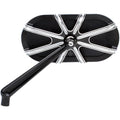 Arlen Ness 10 Gauge Mirror - Black - Left | 13-160
