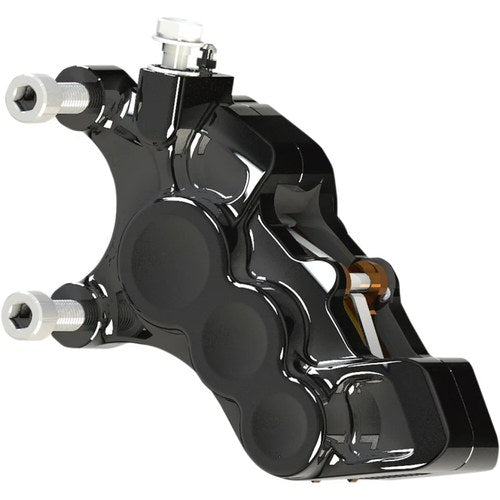 Arlen Ness 6-Piston Brake Caliper - Front Left - Black - 11.8" | 02-215