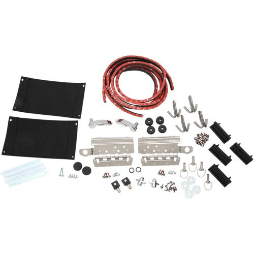 Drag Specialties Saddlebag Lid Hardware Kit (Black) S77-0150K