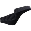 Saddlemen Step Up 2-Up Seat, Tuck and Roll/Lattice Stitched (Black) 818-30-176
