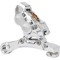 Arlen Ness 4-Piston Brake Caliper - Rear - 11.8" - Chrome | 02-324