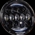 Harddrive Led Headlight 7" 105W White Angel Eyes | 820-0360