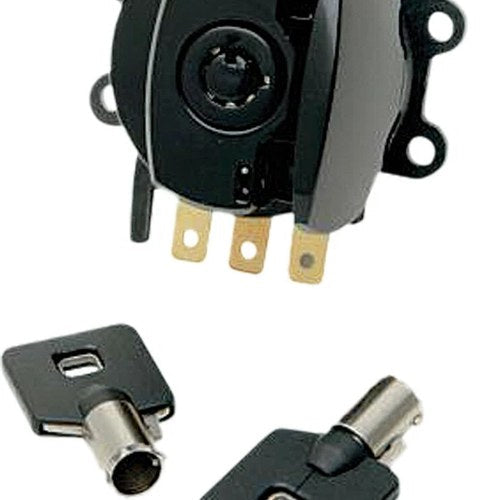 HardDrive Side Hinge Ignition Switch, Black | 27-041BK