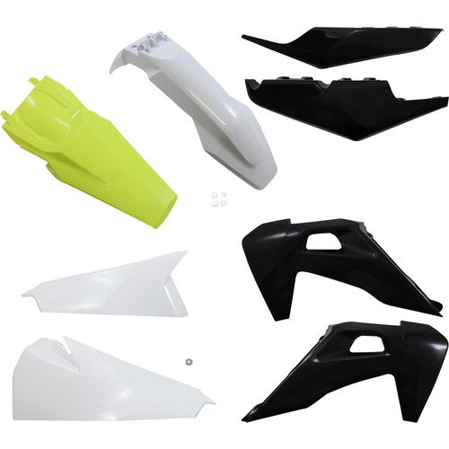 Acerbis Plastic Kit Hus White/Black/Yellow | 2726567296