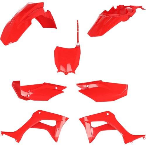Acerbis Full Plastic Kit Hon Red | 2861930227