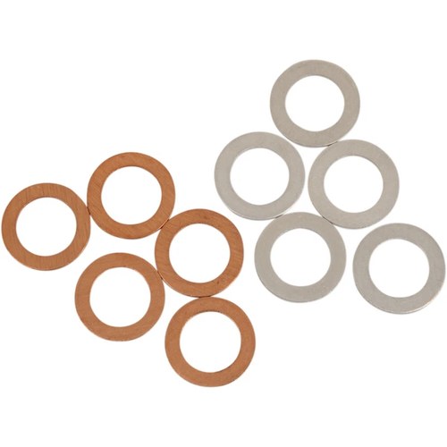 Bolt Crush Washers 14x22.3mm 10/Pk 5 Aluminum & 5 Copper | DPWM14.223-10