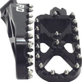 Flo Motorsports Snow Bike Footpegs, Black | SPEG-795-2BLK