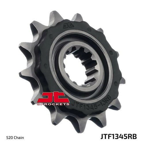 JT Sprockets Front Cs Sprocket W/Rubber 13T-520 Hon | JTF1345.13RB