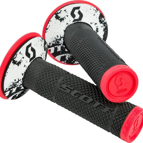 Scott Usa SX II MX Grips, Tattoo 2 - Red/Black | 219624-4959