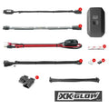XK Glow Standard Chrome App Controlled Light Kit | KS-MOTO-STANDARD