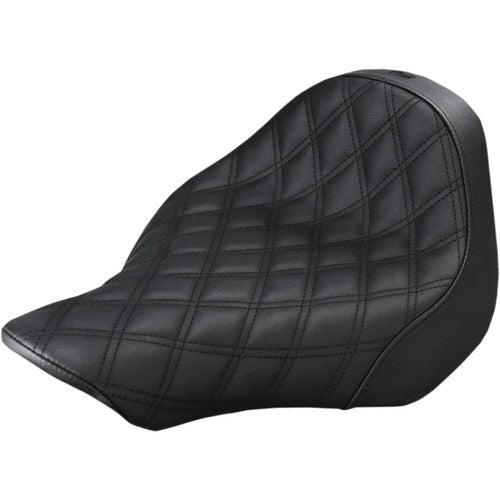 Saddlemen Renegade Solo Seat - Lattice Stitched - Fxsb (Black) 813-27-002LS