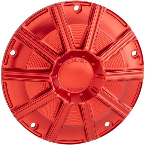 Arlen Ness Derby Cover - Red | 700-006
