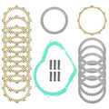 Clutch Friction Steel Plates Spring Gasket Kit for Suzuki GSX-R600 GSXR600 11-21