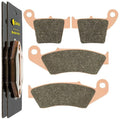 Front & Rear Sintered Brake Pads For Honda CRF250 CRF250R CRF250X 2004-2024
