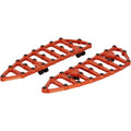 Arlen Ness MX Driver Floorboards - Orange | 410-011