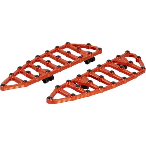 Arlen Ness MX Driver Floorboards - Orange | 410-011