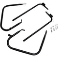 Drag Specialties Saddlebag Support Kit - 97-08 Flt (Black) 21026B
