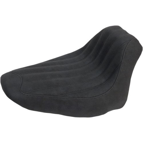 Saddlemen Knuckle Solo Seat - Ribbed (Black) 806-15-0023