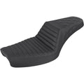 Saddlemen Step Up 2-Up Seat, Tuck and Roll/Lattice Stitched (Black) 896-04-176