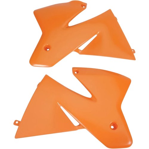 UFO Radiator Shrouds - KTM - 98 Orange | KT03040127