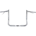 Paul Yaffe Bagger Nation Chrome Pre-Wired 10" Monkey Bar Handlebar | MBBPW-10 C