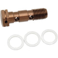 Shindy Aluminum Banjo Bolt - Honda - Double | 17-623