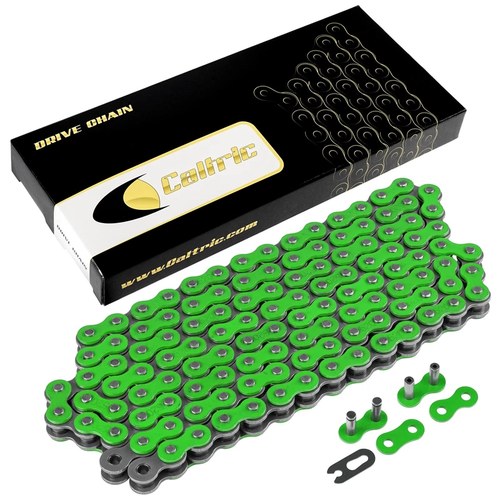Green Drive Chain for Yamaha YZ465 1980 1981 / YZ490 1982-1990