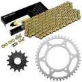 Drive Chain & Sprockets Kit for Kawasaki Ex300 Ninja 300 Abs Se 2013-2016 Gold