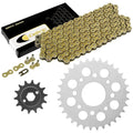 Drive Chain & Sprockets Kit For Honda CMX250C Rebel 250 1996-2016 Gold