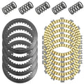 Clutch Friction Steel Plates Spring Kit for Kawasaki KLR250 KL250-D 1985 - 2005