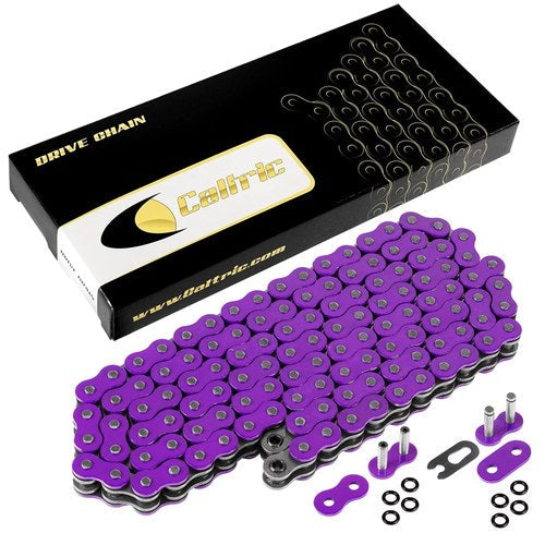 O-Ring Purple Drive Chain for Kawasaki KX500 1986-2004