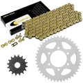 Drive Chain & Sprockets Kit for Kawasaki ZX-7R Ninja ZX750P 1996 1997 1998-2003