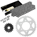 Drive Chain & Sprockets Kit for Kawasaki ZX1000 Ninja ZX10R 2004 05 11-16 Steel
